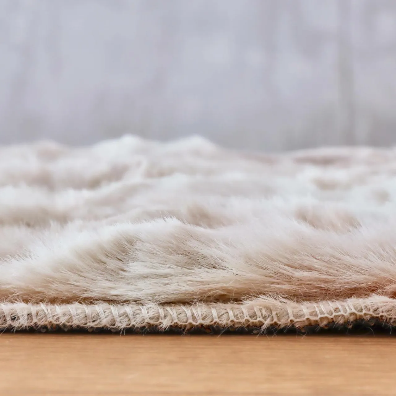EMINZA Tapis fausse fourrure (120 x 170 cm) Toronto Taupe Best