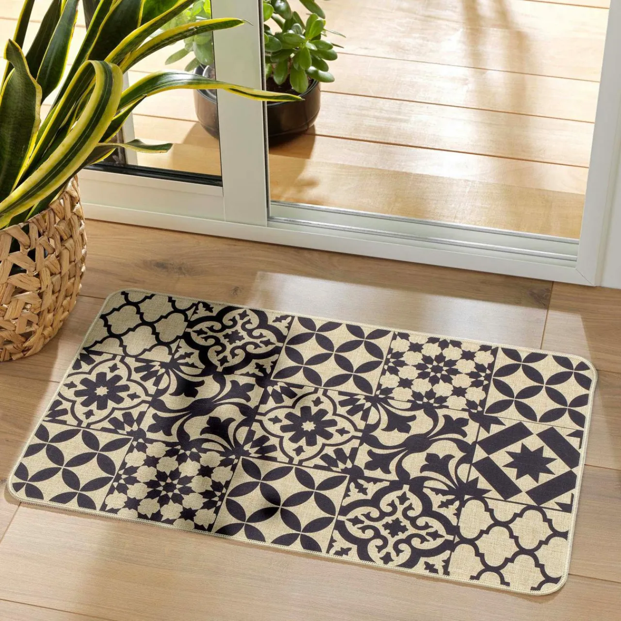 douceur d'intu017drieur Tapis multi-usage antidérapant (75 x 45 cm) Tallulah Beige