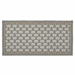 DOUCEUR D'INTERIEUR Tapis multi-usage (50 x 120 cm) Art déco chic Gris Online