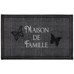 DOUCEUR D'INTERIEUR Tapis multi-usage (50 x 80 cm) Familia Gris Discount