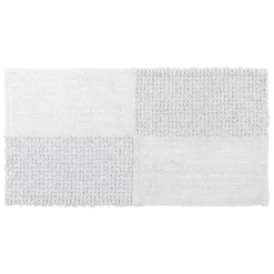 TENDANCE Tapis salon coton (45 x 90 cm) Naël Blanc Sale