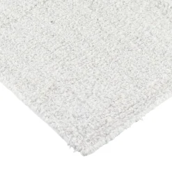 TENDANCE Tapis salon coton (45 x 90 cm) Naël Blanc Sale