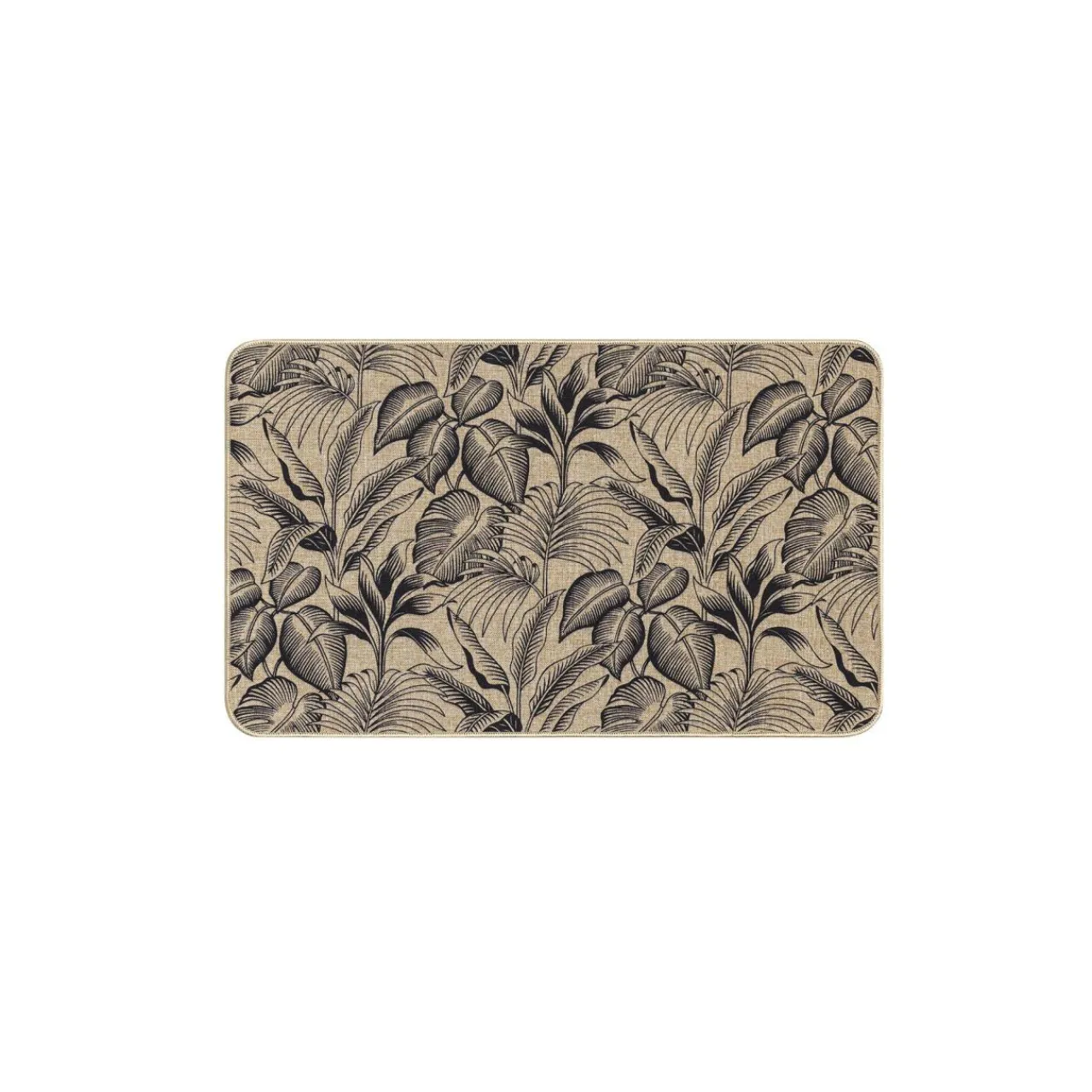 douceur d'intu017drieur Tapis tissé antidérapant (45 x 75 cm) Stylis Noir Online