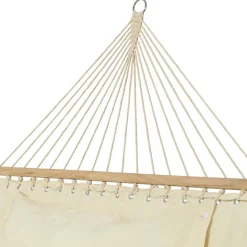#N/A Toile de hamac 2 places avec coussin Évasion Crème Beige Online