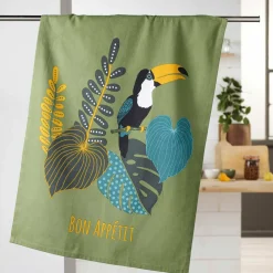 DOUCEUR D'INTERIEUR Torchon (70 cm) Brazilia Vert