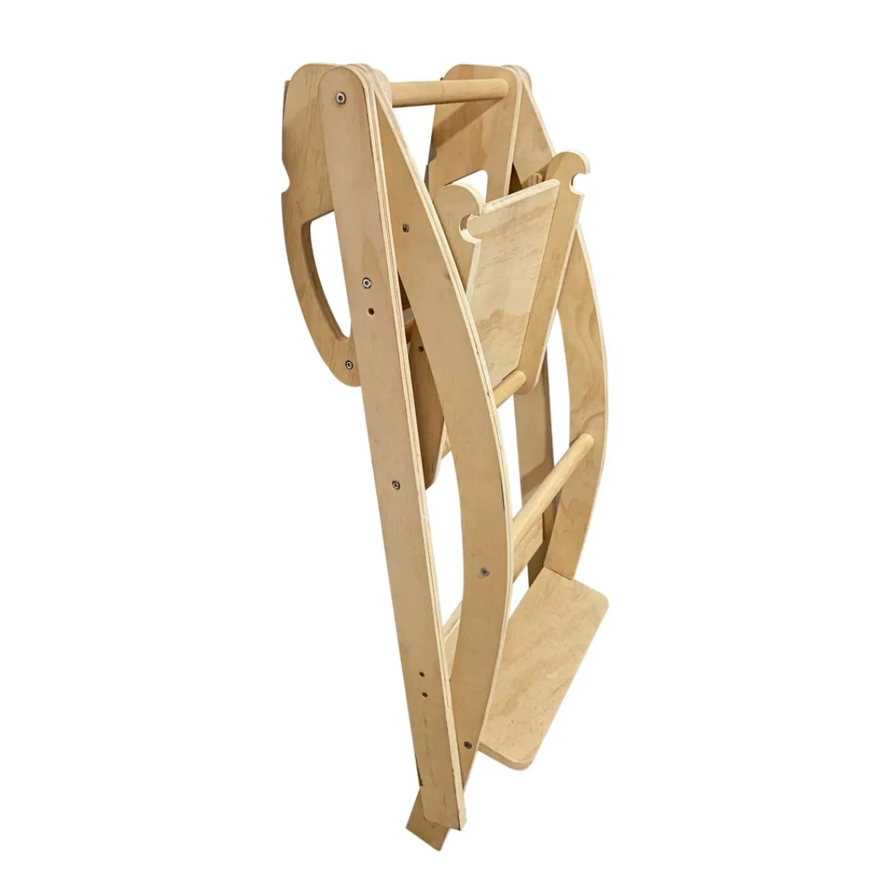 EMINZA Tour d'observation pliable en bois (H92 cm) Roma Beige Hot