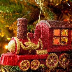 KAEMINGK Train de Noël (H7,50 cm) Rouge Best