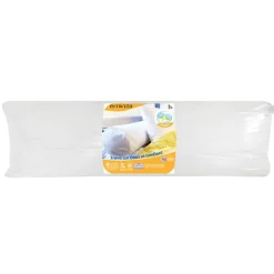 EMINZA Traversin moelleux (140 x 23 cm) Doux et gonflant Blanc Hot