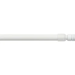 LUANCE Tringle autobloquante extensible ronde (L80 - 110 cm / D10 mm) Pia satiné Blanc Sale