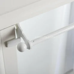 LUANCE Tringle extensible Fix'vit (50 à 80 cm) Blanc Best