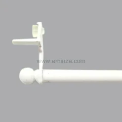 LUANCE Tringle extensible Fix'vit (50 à 80 cm) Blanc Best