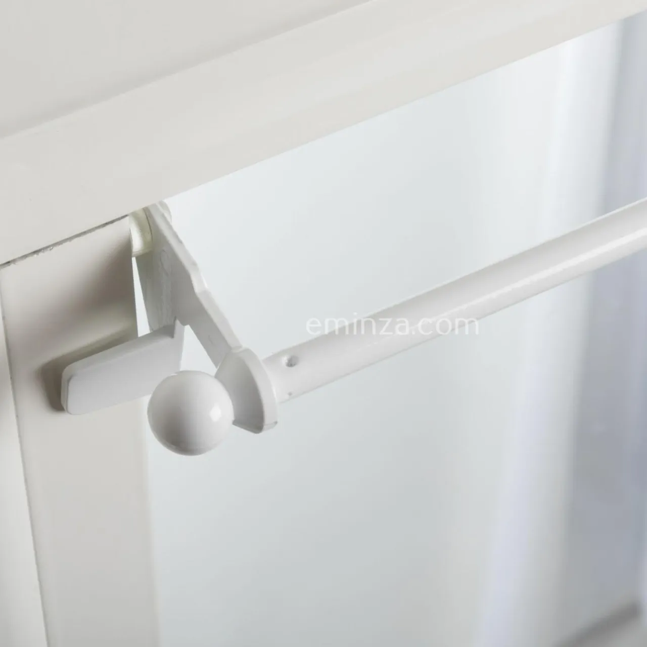 LUANCE Tringle extensible Fix'vit (30 à 50 cm) Blanc Discount