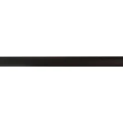 LUANCE Tringle rideau bois (L200 cm / D28 mm) Nils mat Noir New