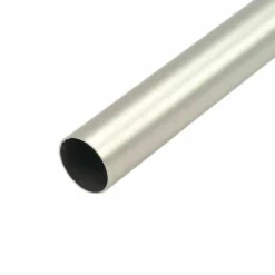 LUANCE Tringle rideau métal extensible (L185 - L350 cm / D20 mm) Jim mat Argent Best