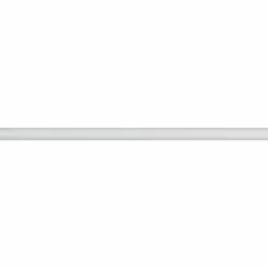 LUANCE Tringle rideau métal (L160 cm / D28 mm) Lino mat Blanc Best