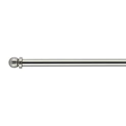LUANCE Tringle voilage extensible ronde (L40 - 60 cm /D7 mm) Pietro Argent Clearance