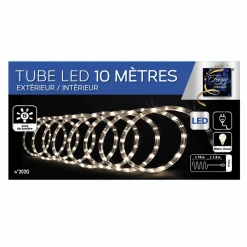 Feeric Lights & Christmas Tube lumineux 180 LED (10 m) Blanc chaud New