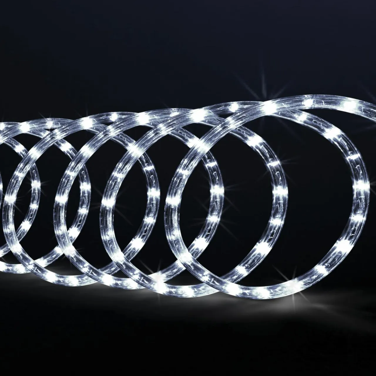 Feeric Lights & Christmas Tube lumineux 324 LED (18 m) Blanc froid Discount
