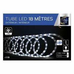 Feeric Lights & Christmas Tube lumineux 324 LED (18 m) Blanc froid Discount