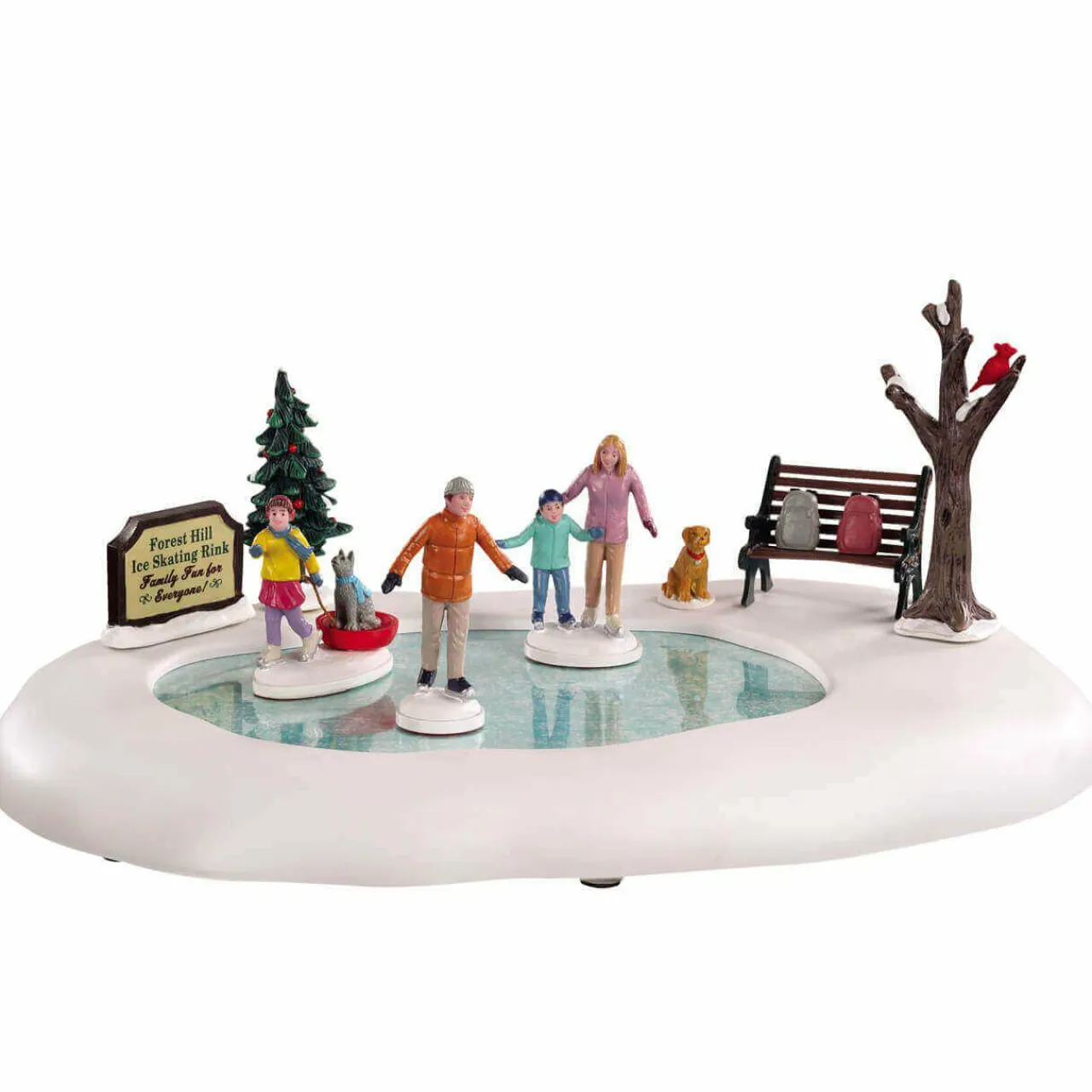 LEMAX Village de Noël Journée de patinage en famille Best