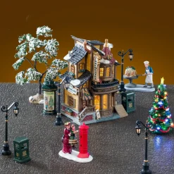 LEMAX Village de Noël lumineux Ensemble complet La chocolaterie de Lucy