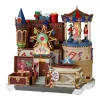 LEMAX Village de Noël lumineux, musical et animé La Boîte à musique Discount