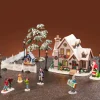 LEMAX Village de Noël lumineux Ensemble complet Noël Blanc Sale