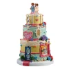 LEMAX Village de Noël lumineux à piles Gâteau de mariage de Wendy Discount