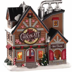 LEMAX Village de Noël lumineux Fabrique Pour l'amour du chocolat Clearance