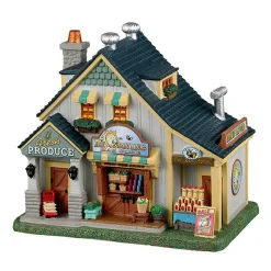 LEMAX Village de Noël lumineux Épicerie de produits frais Outlet