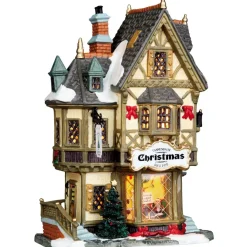 LEMAX Village de Noël lumineux Boutique Tannenbaum Christmas Shop Sale