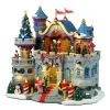 LEMAX Village de Noël lumineux, musical et animé Gala au château du Père Noël Sale