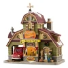 LEMAX Village de Noël lumineux Café Pumpkin Spice
