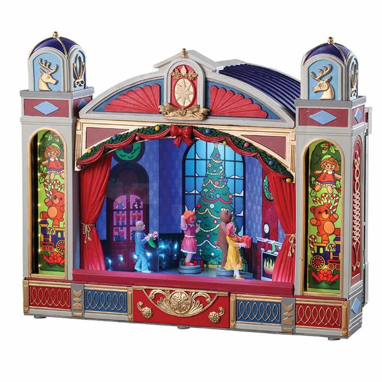 LEMAX Village de Noël lumineux, musical et animé Ballet de Noël Sale