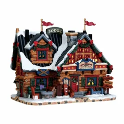 LEMAX Village de Noël à piles lumineux Chalet après-ski Sale