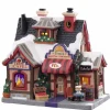 LEMAX Village de Noël à piles lumineux Le Crêpe Café