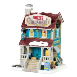 LEMAX Village de Noël à piles lumineux Boutique des randonneurs Discount