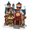 LEMAX Village de Noël à piles lumineux Ecole de la fabrique de jouet Online