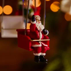 KAEMINGK Village de Noël lumineux animé et musical (H52 cm) Manège à sensation Rouge Online
