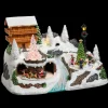 Feeric Lights & Christmas Village de Noël lumineux Chalet en montagne Sale