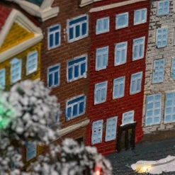 KAEMINGK Village de Noël lumineux et musical Amsterdam Clearance