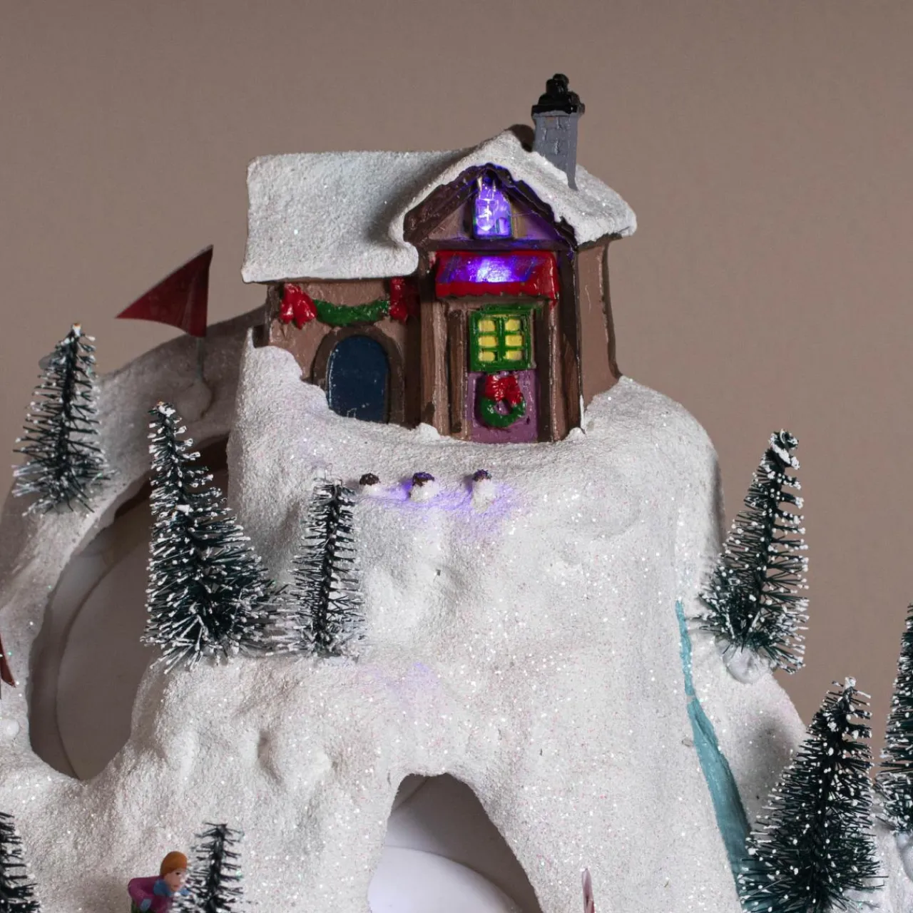KAEMINGK Village de Noël lumineux Joie d'hiver Multicolore New