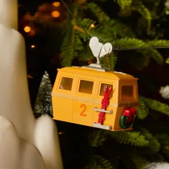 KAEMINGK Village de Noël lumineux, musical et animé Télépherique Hot