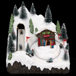Feeric Lights & Christmas Village de Noël lumineux Pistes de ski Outlet