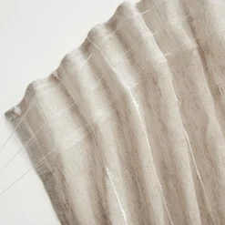 EMINZA Voilage galon fronceur pompons (140 x 240 cm) Axel Beige Hot