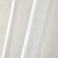 EMINZA Voilage galon fronceur (280 x 240 cm) Léontine Blanc
