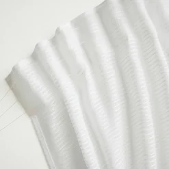 EMINZA Voilage galon fronceur (280 x 240 cm) Maël Blanc New