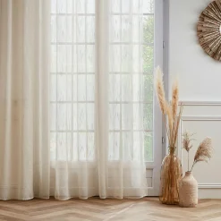 EMINZA Voilage galon fronceur (280 x 240 cm) Raphaël Beige Hot