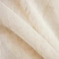 EMINZA Voilage galon fronceur (140 x 240 cm) Théo Beige New