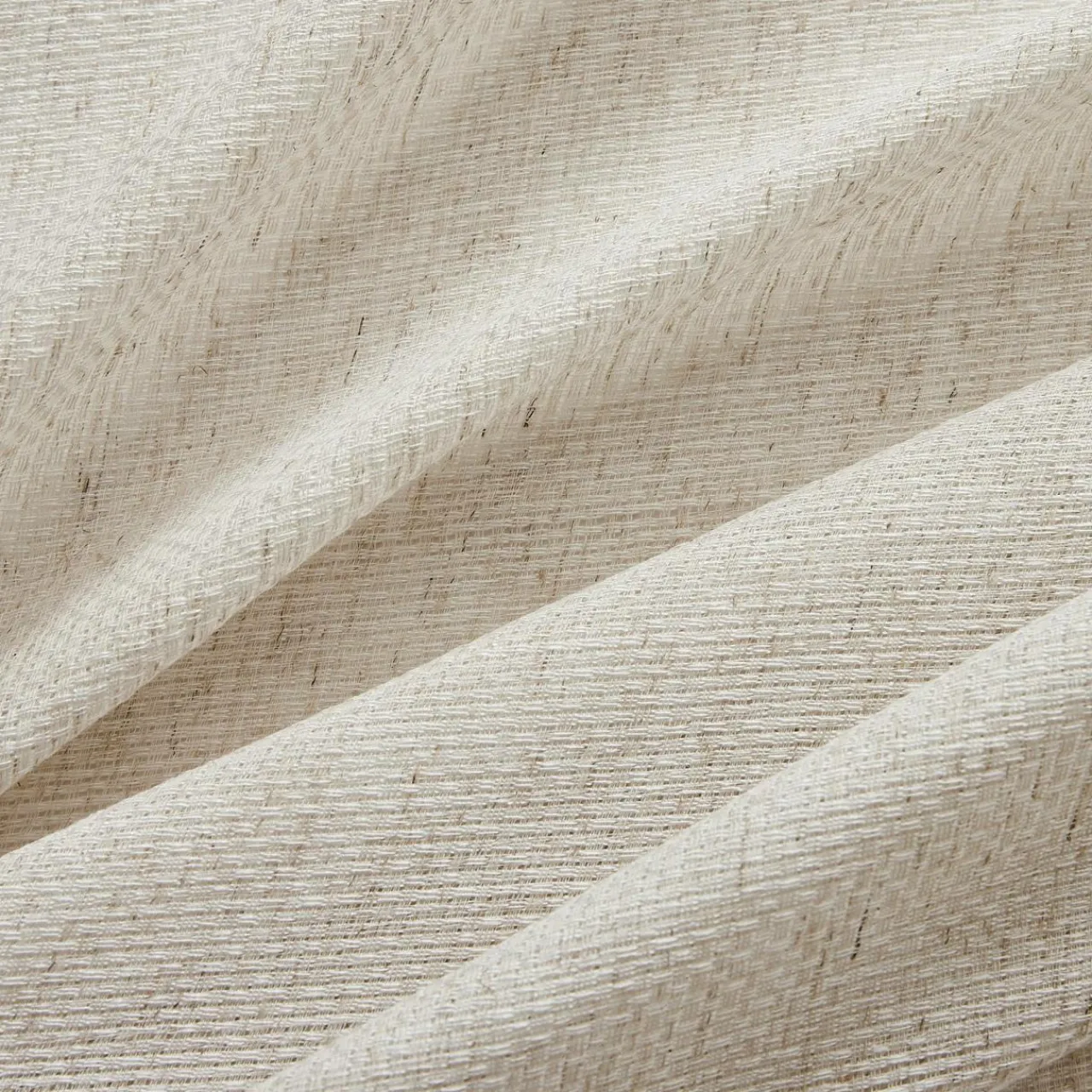 EMINZA Voilage grande largeur effet lin (400 x 240 cm) Luca Beige New